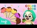 The Colors Song With Ice Cream Pinkfong Hogi Nursery Rhymes Kids Songs