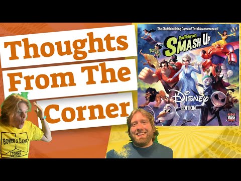 Smash Up: Disney Edition - Thoughts From The Corner Review