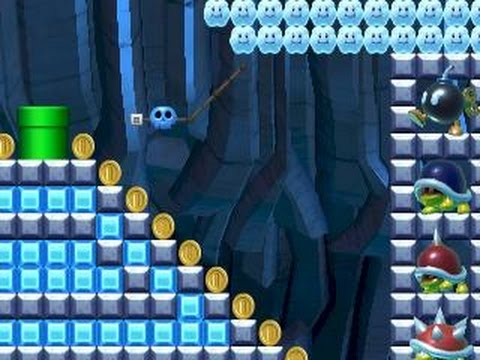 3-2 Pudding Pyramid ~ from Squishy ~ SUPER MARIO MAKER Gameplay RAW