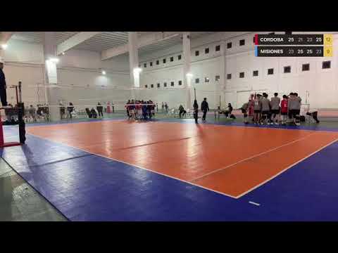 CORDOBA VS. MISIONES NACIONAL VOLEY  U18 2026