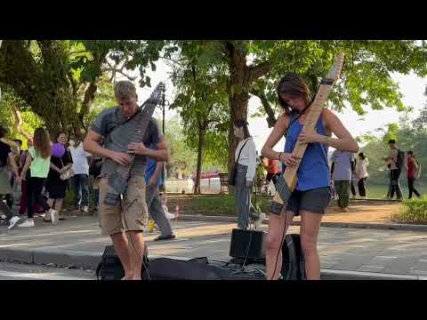 Cascade - 2 Chapman Sticks busking in Vietnam