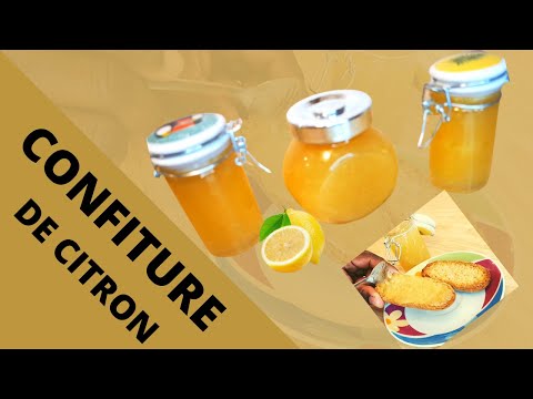 CONFITURE DE CITRON