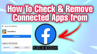 How to check and remove connected Apps from Facebook. #tutorial #facebook #applications #remove