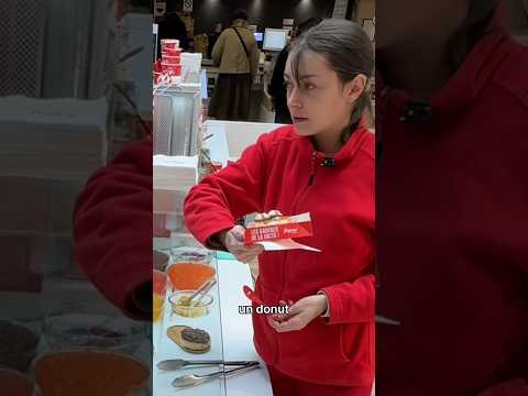 La serveuse la plus têtue de France ? 😅 #humour #donuts #gaufre #client