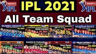 IPL 2021 All Teams Confirm Squad Announced, Player List | RCB, MI, CSK, DC, KKR, SRH, KXIP, RR
