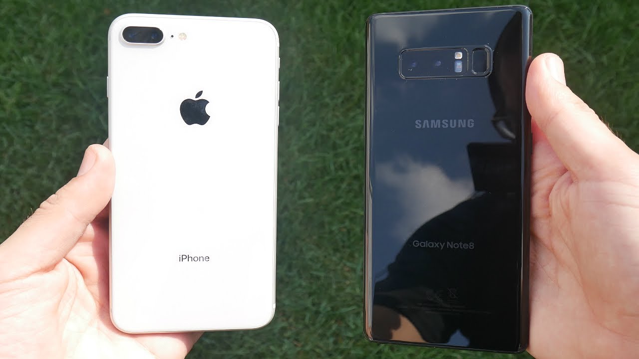 iPhone 8 Plus vs Galaxy Note 8 Speed Test!