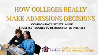 How Colleges REALLY Make Admissions Decisions (Common Data Set Explained)