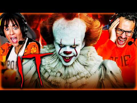 IT (2017) SCARED THE CRAP OUT OF US!! MOVIE REACTION!! Pennywise | Bill Skarsgård | Welcome To Derry