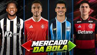+16 TRANSFERÊNCIAS E ESPECULAÇÕES DO MERCADO DA BOLA DO FUTEBOL BRASILEIRO E EUROPEU