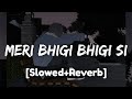 Meri Bhigi Bhigi Si Palko pe Rahe ke ||  [Slowed+Reverb] Music Lovers #sadsong #KishorKumar