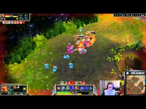 1 vs 1   Bjergsen vs Dyrus   Practice matches compilation