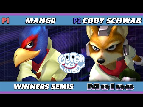 GOML 2023 Top 8 - Mango (Falco) Vs. Cody Schwab (Fox) Smash Melee - SSBM