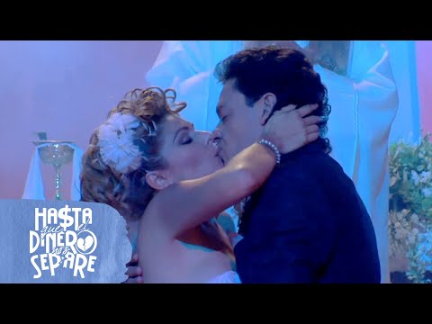 Alejandra y Rafa se casan en una boda séptuple | Hasta que el dinero nos separe | C-226 | tlnovelas