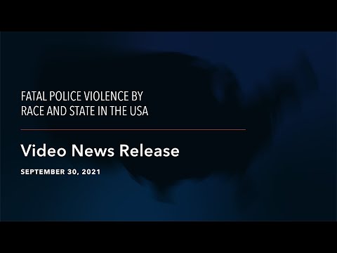 IHME | GBD Study | Video News Release: Police Violence in the United States Study (1980-2018)