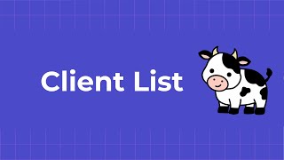 Getting Started with Double - Episode 2 | Managing the Client List