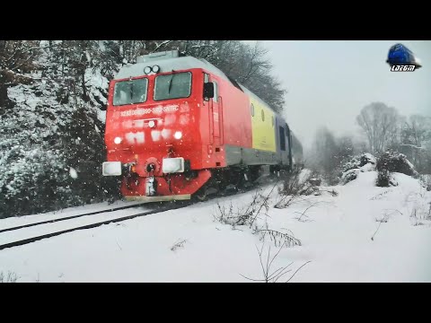 🚆☃🚂 Trenurile Zăpezii în Defileul Crișului Repede - Ianuarie 2019