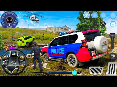 Offroad Police Car Chase Job Simulator - 4x4 SUV Police Cop's Cruiser - Android GamePlay
