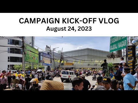 Campaign Kick-off (Vlog) | August 24, 2023