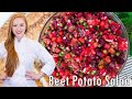 Delicious & EASY Beet Potato Salad - Ukrainian Salad Recipe (Vinaigrette)