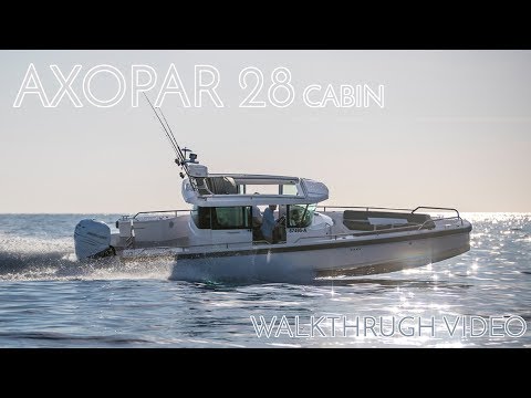 Axopar 28 Cabin Walkthrough Video