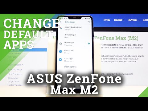 How to Change Default App in ASUS Zenfone Max M2 – Default App Settings