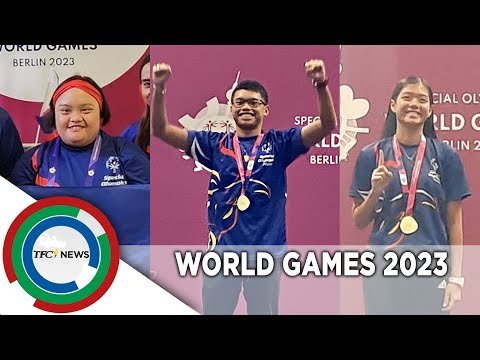 Mga atletang Pinoy nakakuha ng 4 na gintong medalya sa Special Olympics World Games 2023