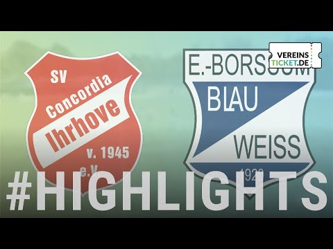 SV Concordia Ihrhove - SV BW Borssum I Bezirksliga Weser-Ems 1 5. Spieltag 2025