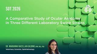 SOT 2026—A Comparative Study of Ocular Anatomy in Three Different Laboratory Swine Strains
