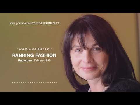 RANKING FASHION [ 2 ] * Mariana Briski *  Vicky La Modelo - Dra Gloria - Radio UNO I Febrero 1997