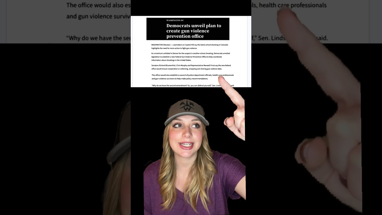 BREAKING: New Gun Control office introduced in Senate #shortsvideo  #shorts