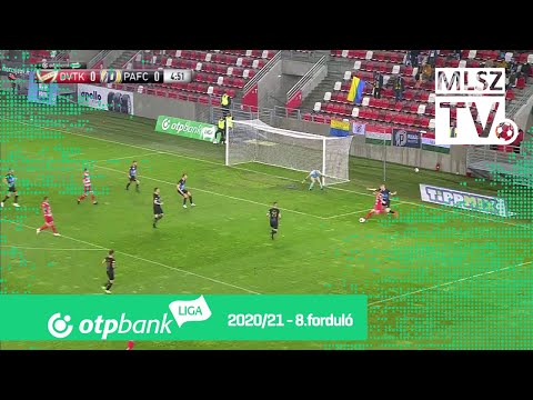 Drazic Stefan gólja a DVTK – Puskás Akadémia FC mérkőzésen