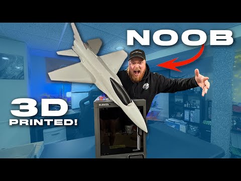 Can a Beginner 3D Print & Fly an RC Jet?