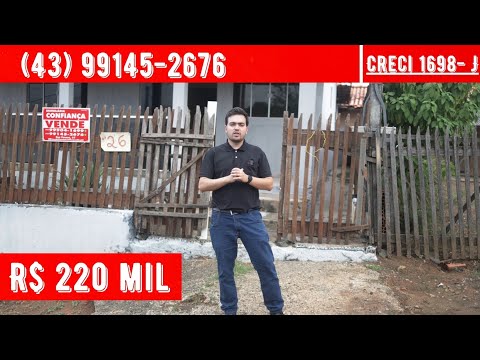 🏠 CASA NEGOCIÁVEL NO CENTRO DE IBAITI-PR // R$ 220 mil
