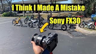 Choosing The Sony FX30 Was The WRONG Choice For This Job... | Vlog 12 | Sony FX30 #filmmaking