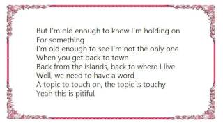 Band of Horses - A Little Biblical Lyrics