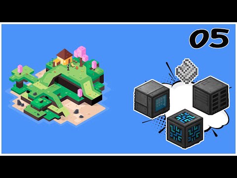 FTB Ocean Block Lets Play Ep 5 | lets store with Refined Storage |
