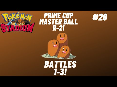 Prime Cup, Master Ball (R-2)-Battles 1-3-Pokemon Stadium Episode 28 (Rentals Only)