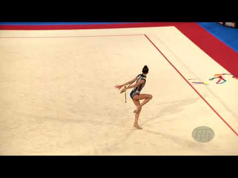 KRASZNAY Blanka (HUN) - 2019 Rhythmic Junior Worlds, Moscow (RUS) - Qualifications Clubs