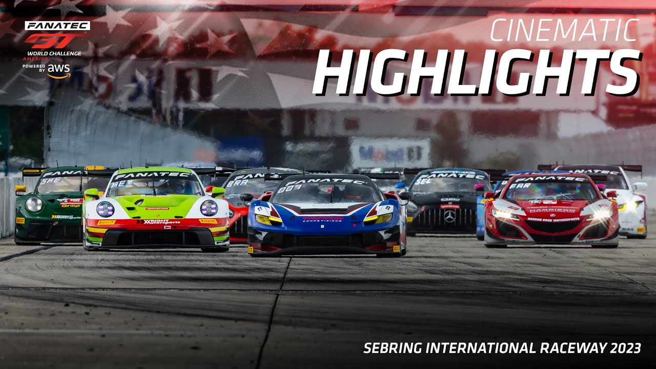 Cinematic Highlights l Sebring International Raceway 2023