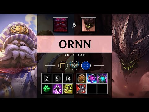 Ornn Top vs Malphite - EUW Challenger Patch 25.16