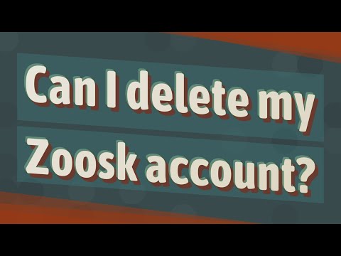 Zoosk profile remove How to