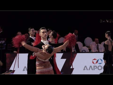 Kirill Vlasov - Kristina Polunina RUS, Viennese Waltz | ROC 2018 WDSF GrandSlam Standard