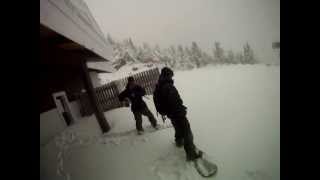 preview picture of video 'Snowboarding Memorial Day Weekend Powder!! Mount Mansfield in Stowe, Vermont'