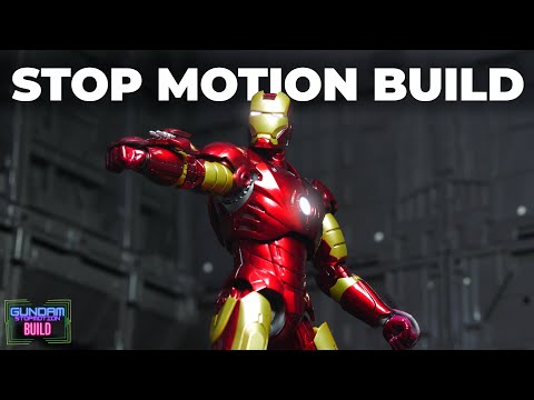 Iron Man Mark 3  Stop Motion Build (Fondjoy) #ironman