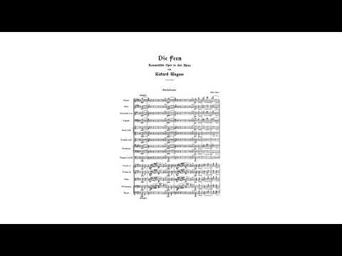 ACT 1 to DIE FEEN by Richard Wagner {Full score + Audio}