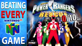 Beating EVERY N64 Game - Power Rangers Lightspeed Rescue (186/394)