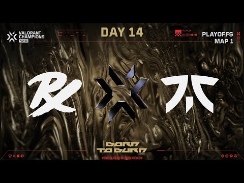 PRX vs. FNC — VALORANT Champions Paris — Playoffs Stage — Map 01