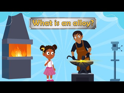 What is an alloy?|what is an alloy for kids |metal alloys explained |science facts for kids | Alloys