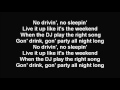Wiz Khalifa No Sleep (Lyrics) 