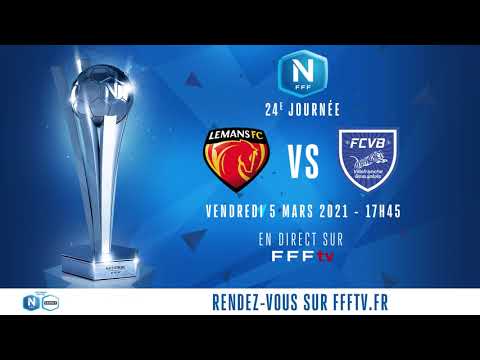 J24 : Le Mans FC - FC Villefranche en direct sur FFFtv (17h45) I National FFF 2020-2021